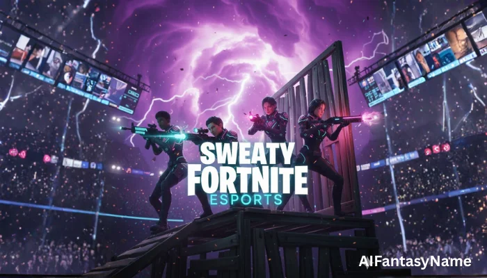 Sweaty Fortnite Names PS5
