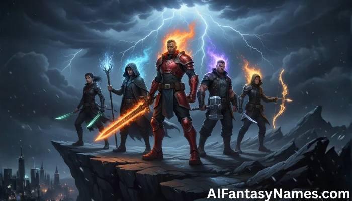 Fantasy Gang Names