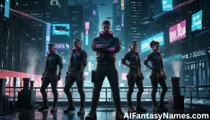 Futuristic Gang Names