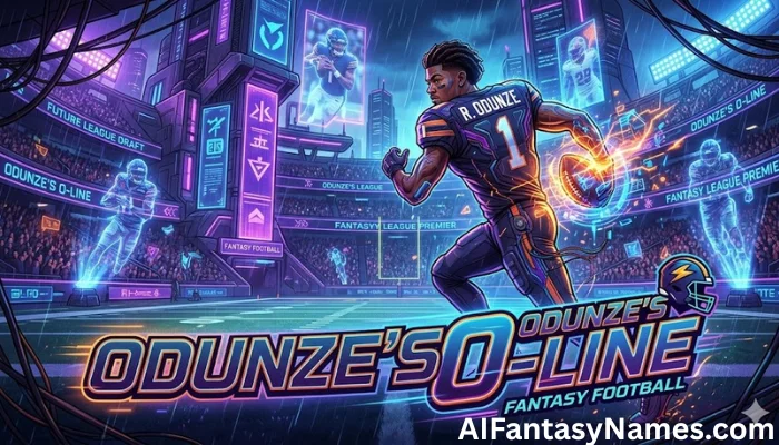Cool Rome Odunze Fantasy Team Names