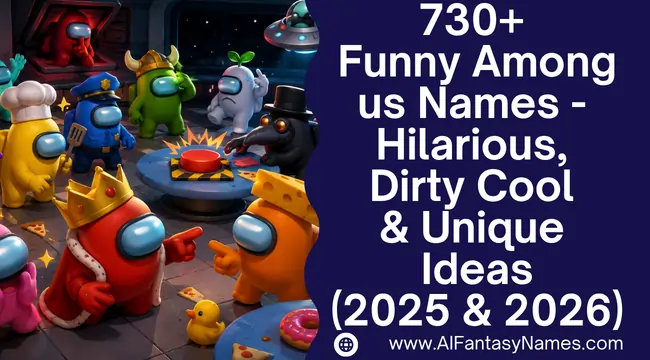 Funny Among us Names Generator